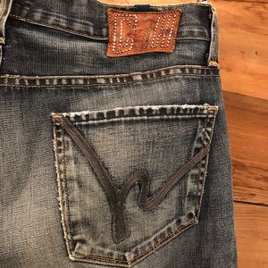 Citizens of Humanity Evans Buttonfly Jeans 33x34